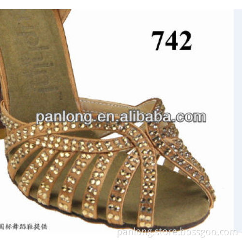 Rhinestone Dance Shoes, New Model Women italian dance shoe manufacturer
